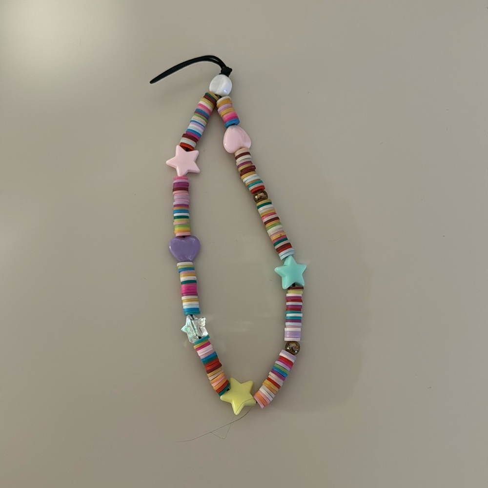 Moxyo Beaded Phone Charm - Star Heart